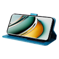Miniatyrbild 3 av 5: Läderplånboksfodral med solrosmönster för Realme 11 Pro 5G/11 Pro+ 5G - Skyddande Flip-fodral med stativ Multicolor, Blue Style A