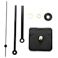 Miniatyrbild 1 av 5: Klockmekanism DIY-kit Mekanism för Klockdelar Väggklocka Kvarts Timme Minut Visare Kvartsklockrörelse Heminredning[C] black