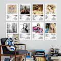 Miniatyrbild 3 av 5: 20x30cm Taylor Swift Albumomslag Poster Set Musik Väggdekoration Sångbilder Sovrumsdekoration Vardagsrumsdekoration Hemmakontor[C] C