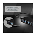 Miniatyrbild 4 av 5: 4-ports USB-hub, USB 3.0-hub USB-splitter USB-expander för bärbar dator, flash-enhet, hårddisk, konsol, skrivare