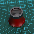 Miniatyrbild 3 av 5: Förstoringsglas för urmakare, verktyg för urreparation 10X[C]