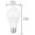 Miniatyrbillede 2 af 5: E27 LED pære med bevægelsessensor Smart lys 9 W Erstatter 90 W energibesparende pære 120 strålevinkel, hvid, E27, 9 W
