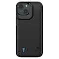 Miniatyrbild 2 av 5: T43 Kompatibelt för iPhone 15 5000mAh Batteriladdningsfodral Ställ Skyddande Förlängt Batteriladdarfodral (C)
