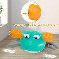 Miniatyrbild 4 av 5: Baby Toddler Leksak 1 År Gammal, LED Musikalisk Interaktiv Sensor Krypande Krabba Baby Leksak för 6 9 12 24 Månader, Present till Baby Barn Pojke Flicka