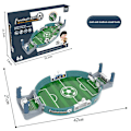 Miniatyrbild 3 av 5: Bordsfotbollsspel för två spelare, Mini Bordsfotbollsspel Leksak för Barn Pojkar Flickor (C)
