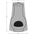 Miniatyrbild 5 av 5: Utomhus Chimenea Skydd, 210D Oxford Tyg, Vindtät Design (C)