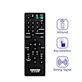 Miniatyrbilde 2 av 5: Replace -D198P Fjernkontroll for DVD-spiller SR760 SR170 DVPSR170 DVPSR370 RMTD198P Black