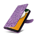 Miniatyrbild 5 av 5: Fodral med stativ, plånbok, stötskyddande PU-läder för Samsung Galaxy A15 5G Purple Style C Samsung Galaxy A15 5G