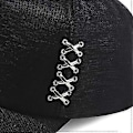 Miniatyrbillede 5 af 5: HEYONE unisex-voksen Baseball Black1 One Size (C)