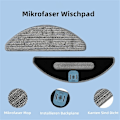 Miniatyrbild 5 av 5: Automatisk Sugdammsugare Robot Mopp Tvätthållbar Mopp för Combo I8+ / I8 / Combo J5 / Combo J5+ / Combo I5 / Combo I5+