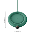 Miniatyrbillede 4 af 5: Kaffekopvarmer, Automatisk Afbrydelse USB Kopvarmer, Elektrisk Drikkevarmer, Te Drikkevarmer Bakke Kop Pad Varmeunderlag Pad 220V