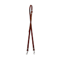 Miniatyrbillede 1 af 5: Pu Læder Håndtaske Skulderrem Crossbody Taske Justerbare Remme Udskiftning Dark Brown