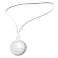 Miniatyrbild 1 av 5: Bärbar Halsfläkt Bladlös Halsfläkt 3 Hastigheter USB-Laddning Bärbar Fläkt Justerbar 360 Graders Rotation (C)