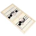 Miniatyrbild 5 av 5: 10x Snabbt Sling Puck Spelbrickor Trä Hockey Spelbricka 4x0,9cm (C)