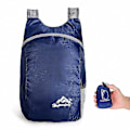 Miniatyrbild 2 av 3: Ryggsäckar 20l Unisex Lättviktig Utomhusryggsäck Portabel Vikbar Utomhus Camping Vandring Rese Daypack (C)