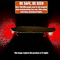 Miniatyrbilde 3 av 5: 2x LED Skateboardlys Longboardlys Skateboardlys Passer til alle Longboards Sykler Scootere
