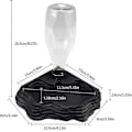 Miniatyrbillede 2 af 5: Automatisk Vanddispenser til kæledyr - Drikkemandsfontæne til krybdyr, skildpadder, firben - Bassin til krybdyr - Terrarie - Landskabsdesign