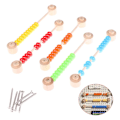 Pikkukuva 2 / 5: Askartelulevy DIY Tarvikkeet Abacus Helmet Poimi Helmet Vauvan Askartelulelu (C)