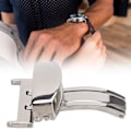 Miniatyrbild 4 av 5: Armbandslås i rostfritt stål, enkel vikning, ersättningstillbehör [C]