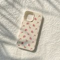 Miniatyrbilde 4 av 5: Vakkert blomstermobildeksel for iPhone 15 14 13 12 11 Pro Max XS XR 7 8 Plus SE2022 Myk silikon iPhone XS Max