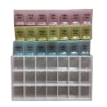 Miniatyrbild 2 av 5: TG Lätt & Smidig 21-Facks Dosett Medicinbox Veckomedicinbox Flerfärgad (C)