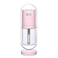 Miniatyrbilde 3 av 5: Liten Luftfukter Husholdningsluftfukter Billuftfukter USB-luftfukter Bærbar Luftfukter Hvit (C)