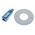 Miniatyrbilde 1 av 5: Blå USB 2.0 Ethernet 10/100 Nettverk LAN RJ45 Adapterkort (C)
