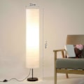 Miniatyrbillede 4 af 5: Papir Gulvlampe Skærm, Gulvlamper Til Soveværelser Gulvlampe Skærm TY (HYYC)