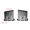 Miniatyrbild 4 av 5: 2 st Keyboard Bracket Ben Stativ i Plast för G512 G413 Keyboard