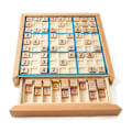 Miniatyrbild 1 av 5: Träpusselbräde för Sudoku, Träsudokospelset