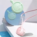 Miniatyrbild 5 av 5: Bärbar Halsfläkt Bladlös Halsfläkt 3 Hastigheter USB-Laddning Bärbar Fläkt Justerbar 360 Graders Rotation (C)