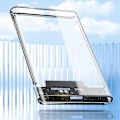 Miniatyrbilde 2 av 5: 2,5-tommers HDD SSD-kabinett SATA til USB 3.1 Type C 4TB Transparent Ekstern Harddisk Beholder Kompatibel (FCC)