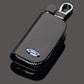 Miniatyrbilde 4 av 5: Lærveske for Ford nøkkelring, nøkkelveske, lommebok, fjernkontrollveske, deksel, myntholder, glidelåsveske Black Without Label
