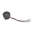 Miniatyrbild 1 av 5: Universal 48V 60V 2 i 1 ATV Motorcykel Elektrisk Signalhorn Rund Högtalare-Siren (FCC)