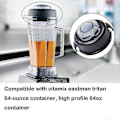 Miniatyrbilde 4 av 5: 2-delt lokk og plugg som passer til Vitamix 64-ounce (høy profil) beholder Blender reservedeler for