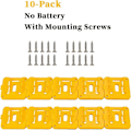 Pikkukuva 4 / 5: 10 kpl Akkuteline Dewalt 20V 60V akuille, sopii DCB200 DCB203 DCB205 DCB206 akuille (HYYC)
