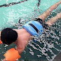 Miniatyrbillede 4 af 5: Aqua Fitness Flydebælte til Svømmetræning - Blå Vand Aerobic Hjælpemiddel (C)
