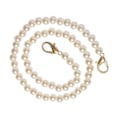 Miniatyrbillede 2 af 5: Perle Taskekæde Slidstærk DIY Perle Bead Taskekæde til Håndtaske Kæder Tilbehør 60cm / 23.6in Hvid[C]