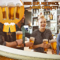 Miniatyrbild 4 av 5: 4 i 1 Öl Glas Mugg Set Super Schooner Kopp Separerbar 4 Delar Öl Kopp Stein Party Mugg[C]
