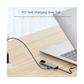 Miniatyrbild 5 av 5: USB-C till RJ45 USB 3.0 USB-C Hub Typ C-splitter till -kompatibel 4K-dockningsstation Laptop-adapter W