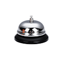 Miniatyrbild 1 av 3: Receptionsklocka silver