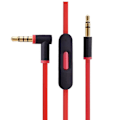 Miniatyrbilde 1 av 4: Audiokabel for Beats By Dr Dre hodetelefoner med linjemikrofon for Studio