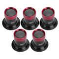 Miniatyrbild 5 av 5: 5-pack Förstoringsglas i Aluminiumlegering för Urmakare, Glaslins Förstoringsglas Loupe Tillbehör[C]