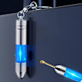 Miniatyrbilde 4 av 5: Statisk Eliminator Bærbar Elektrostatisk Utlader Anti-Statisk Nøkkelring Verktøy Upgraded Green