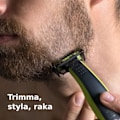 Pikkukuva 5 / 5: REMAKE Philips OneBlade -vaihtoterät, 2 kpl, sopivat kaikkiin OneBlade-varsiin (malli QP220/50)