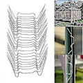 Miniatyrbild 1 av 4: Växthusglas Clips Glasrutefixering Rostfritt Stål Överlappning Trädgårdsskötsel 50 st W Clips (C)