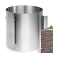 Miniatyrbild 2 av 5: Justerbar Bakform i Rostfritt Stål - 20 cm Hög Bakform för Enkel Bakning[C] silver