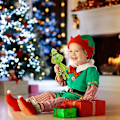 Miniatyrbillede 3 af 4: 32 Cm Grøn Hår Monster Sjal Grinch Fyldt Dekoration Plys Legetøj