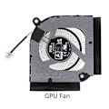 Miniatyrbild 2 av 5: CPU-kylfläkt för ACER Nitro 5 N22C1 AN515-58 Laptop 12V 1A 4-polig GPU-kylare GPU