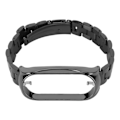 Miniatyrbilde 1 av 5: Smartklokke Armbånd Rustfritt Stål Solid Justerbar Beskyttende Utbytte Armbånd for Mi 7 NFC Svart[C]